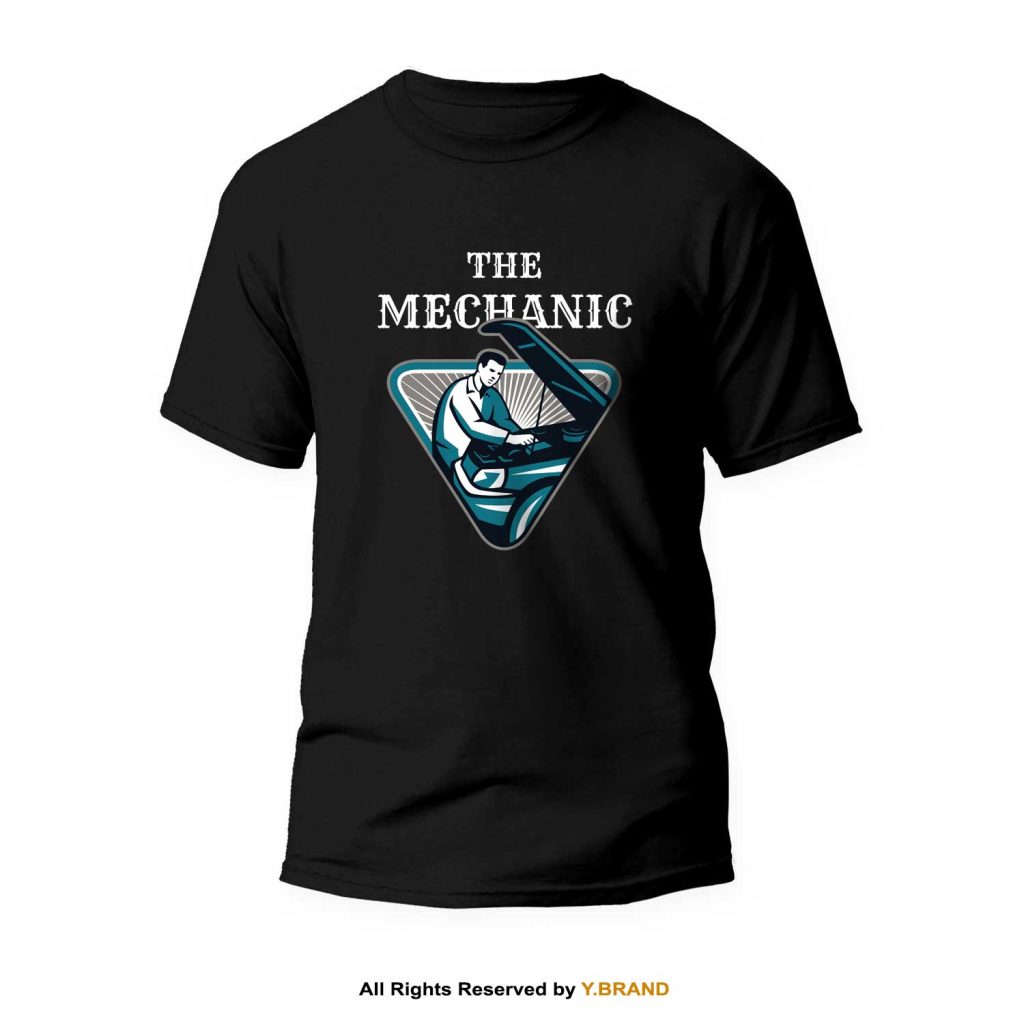 The Mechanic Round Neck T-shirt PMTS-1059 5 TS 1059