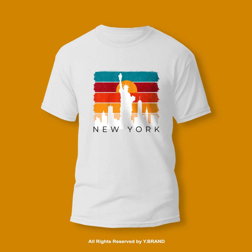 New York Round Neck T-shirt PMTS-1061 6 TS 1061a