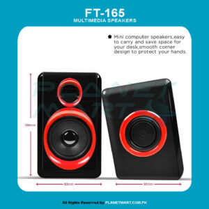 FT-165 Multimedia Speakers With Surround Subwoofer Heavy Bass PMS-1004