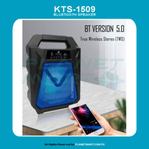 KTS-1509 8" Inch Wireless speaker, Bluetooth speakers with extra Bass