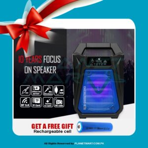 KTS-1509 8" Inch Wireless speaker, Bluetooth speakers with extra Bass PMS-1008