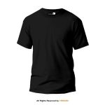 Plain Round Neck Basic T-shirt PMTS-1393