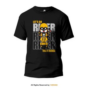 Tiger Rider Round Neck T-shirt PMTS-1396