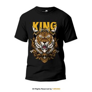 King Tiger Round Neck T-shirt PMTS-1408