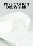 Cut Range Off White Slim Fit Formal Dress Shirt For Men AFS-1001