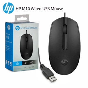 HP M10 Wired Optical USB Mini Mouse For Pc & Laptop MS-1005