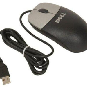 Dell Black Branded Wired Optical Scroll USB Mouse For Pc & Laptop MS-1001