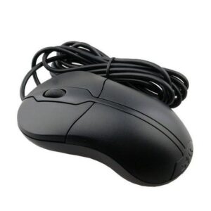 Dell Black Branded USB Scroll 3 Button Optical Mouse For Pc & Laptop MS-1002