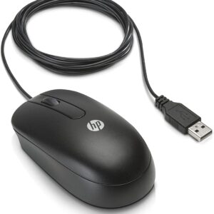 HP Black Branded USB Scroll Optical 3 Button Mouse For Pc & Laptop MS-1003