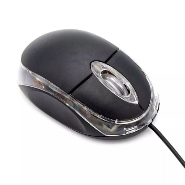Dell Branded Seven LED Lights Wired Optical USB Mini Mouse For Pc & Laptop MS-1007