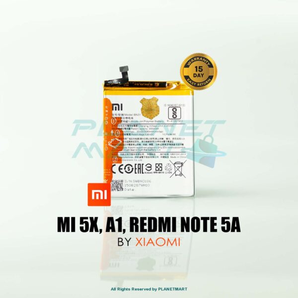 Xiaomi MI 5x / A1 Redmi Note 5A BN31 Mobile Battery-MB-1031