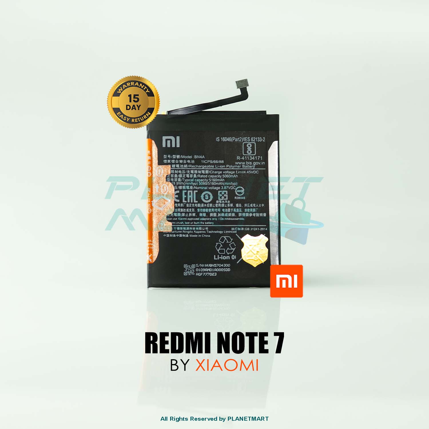 Xiaomi MI Redmi Note 7 BN4A Mobile Battery