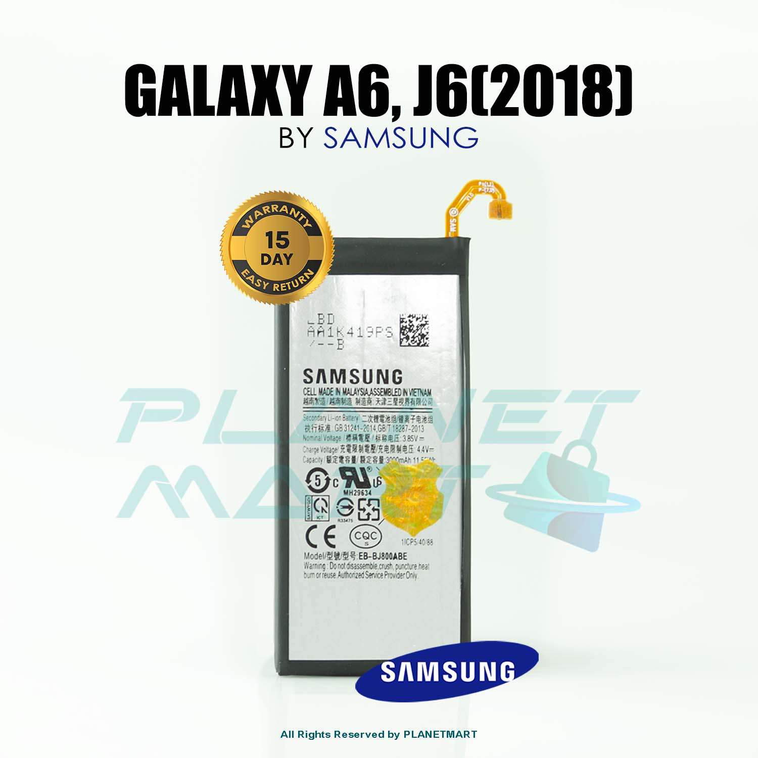 Samsung Galaxy A6-2018 / J6-2018 EB-BJ800ABE Mobile Battery