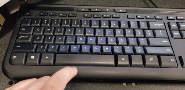 Microsoft Wired Multimedia 600 Branded USB Keyboard KB-1006