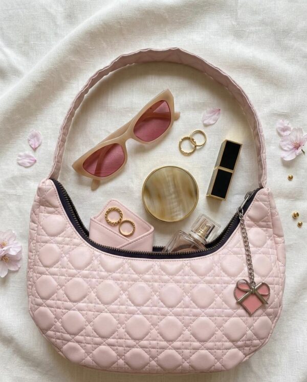 Pink Formal Shoulder Bag For Ladies AB-1001