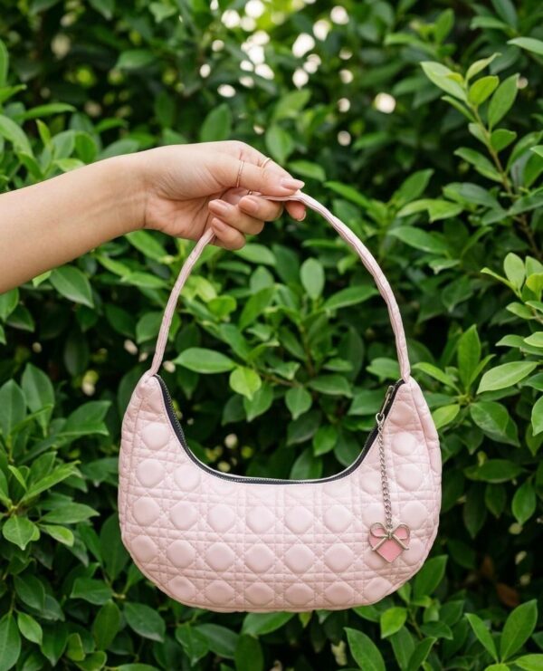 Pink Formal Shoulder Bag For Ladies AB-1001