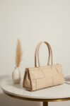 Beige Woven handmade Bag For Women AB-1006