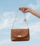 Brown Formal Shoulder Bag For Ladies AB-1008