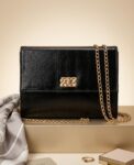 Black Formal Shoulder Bag For Ladies AB-1010
