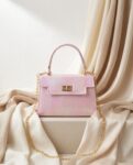 Pink Mini Structured Bag For Ladies AB-1011