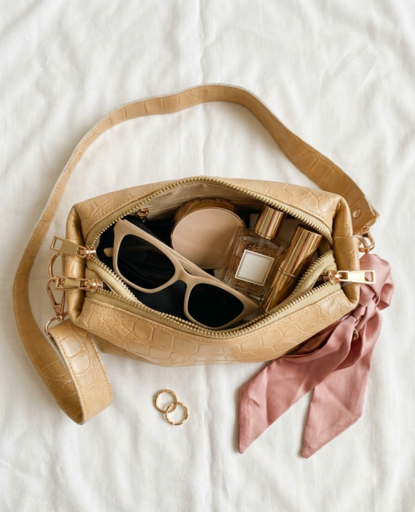 Croc Crossbody Bag For Ladies AB-1014